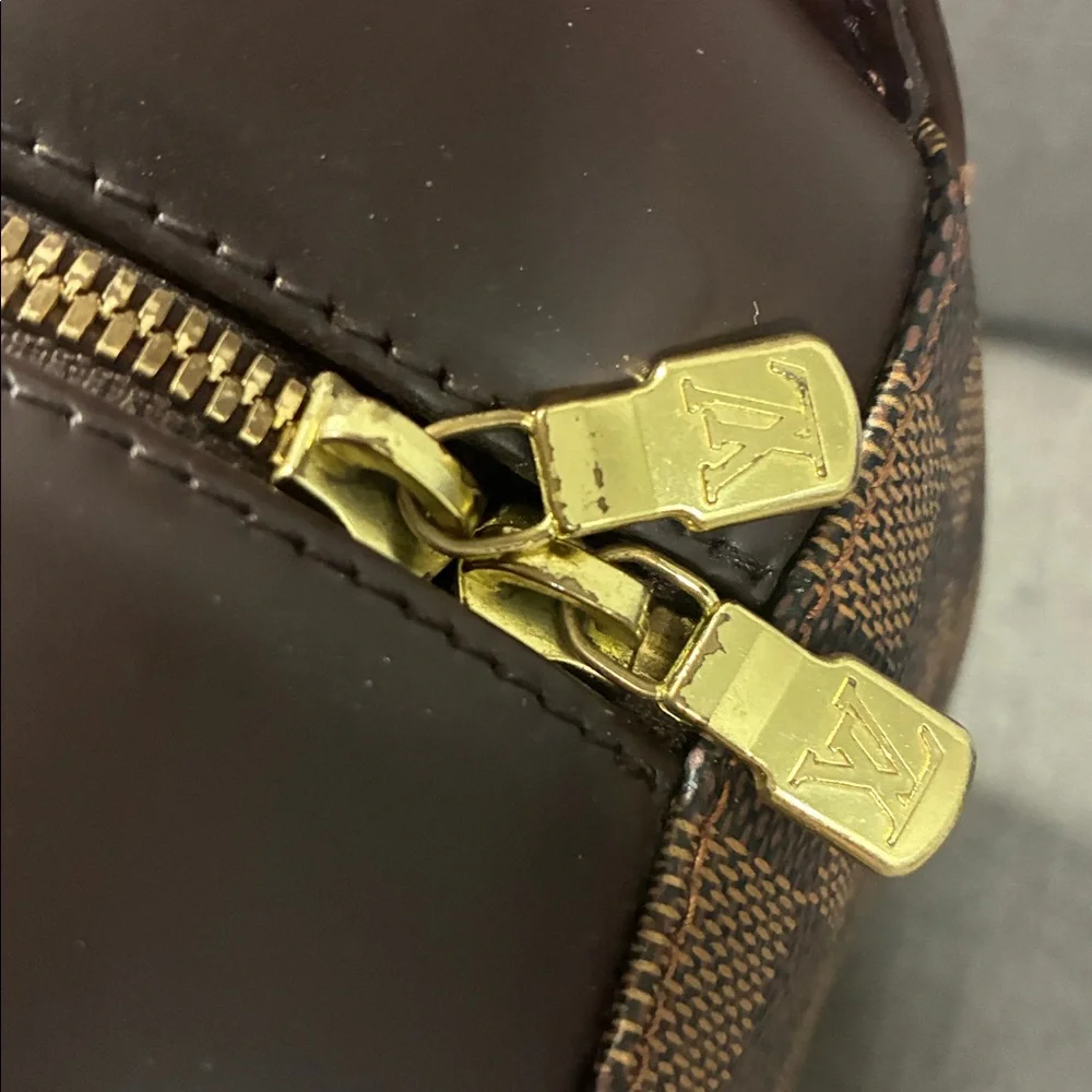 Louis Vuitton Brown Damier Ebene Sarria horizontal structured handbag